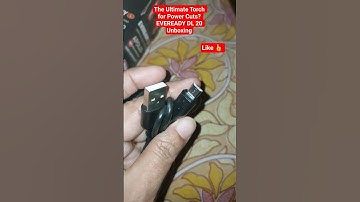 The Ultimate Torch for Power Cuts? EVEREADY DL 20 Unboxing #stronggrandmachannel #eveready #torch