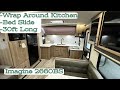 New for 2024 // HUGE  Kitchen // 30ft Long // Bed Slide // Tons of Bedroom Storage // Imagine 2660BS