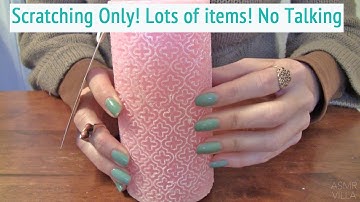 ASMR * Scratching Only!!! * No Talking * Fast Scratching * Long Nails * ASMRVilla