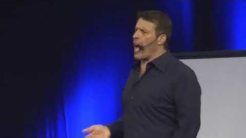 Tony Robbins massive action is the cure all