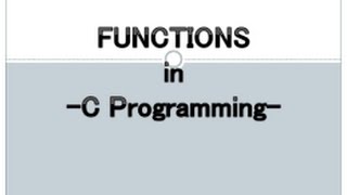 Function Programming Part -2