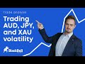 Trading AUD JPY And Gold Volatility Trade Analysis