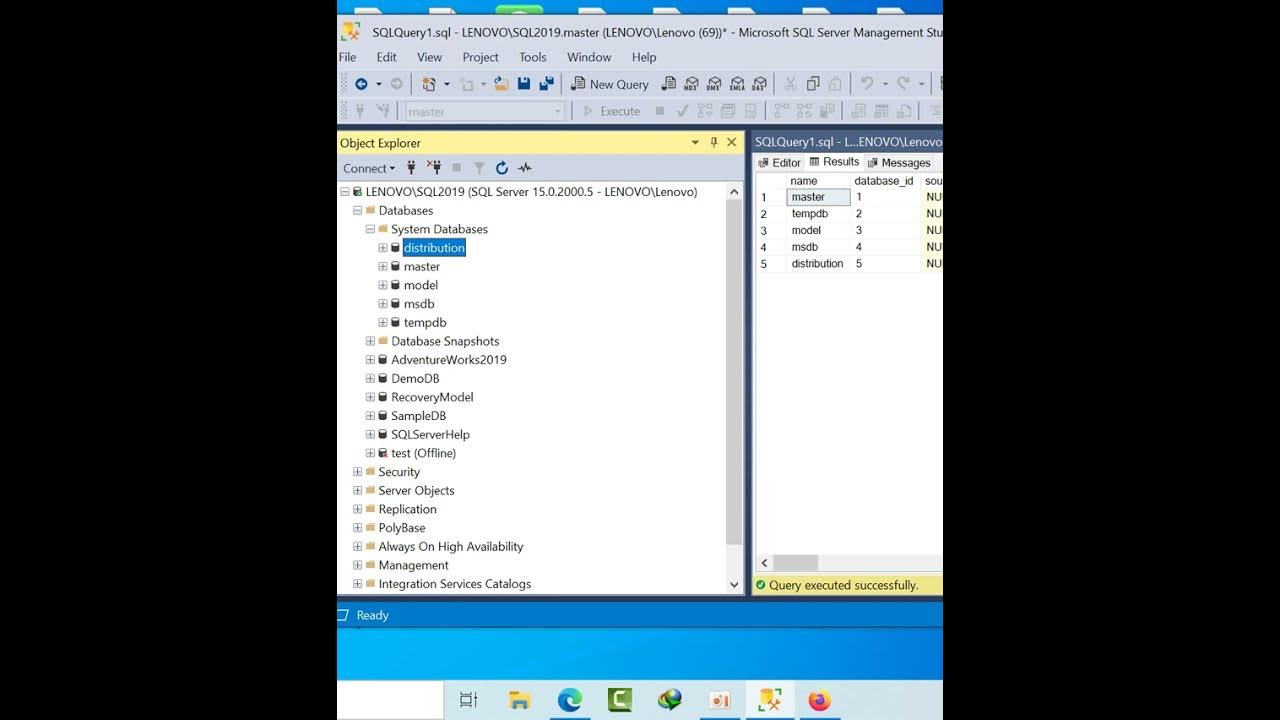 Ms sql dba interview questions and answers question 1 youtube