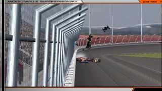 Daytona crash