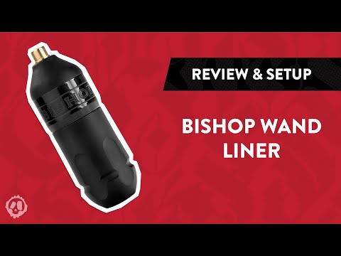 Bishop Wand Liner Tattoo Machine | Review, Setup & Unboxing - YouTube