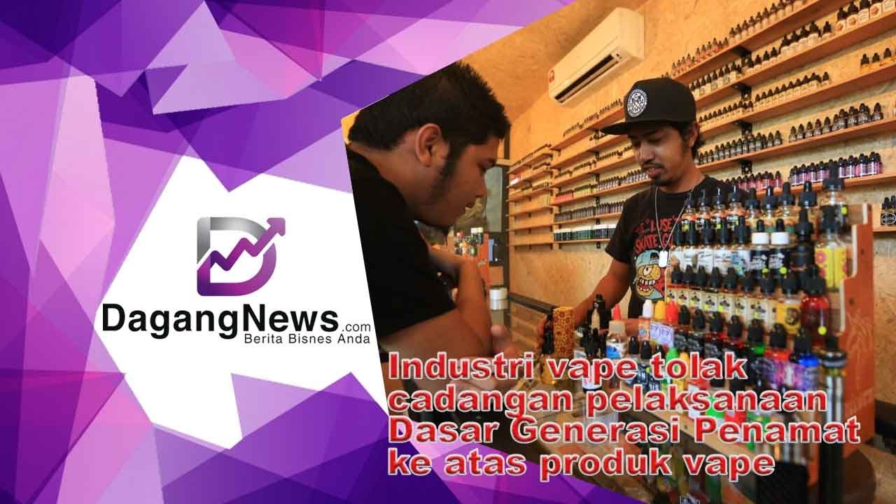 Industri vape tolak cadangan pelaksanaan Dasar Generasi Penamat ke atas produk vape