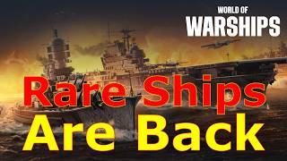 World of Warships- Rare Ships Are Returning, Free Premium & More!