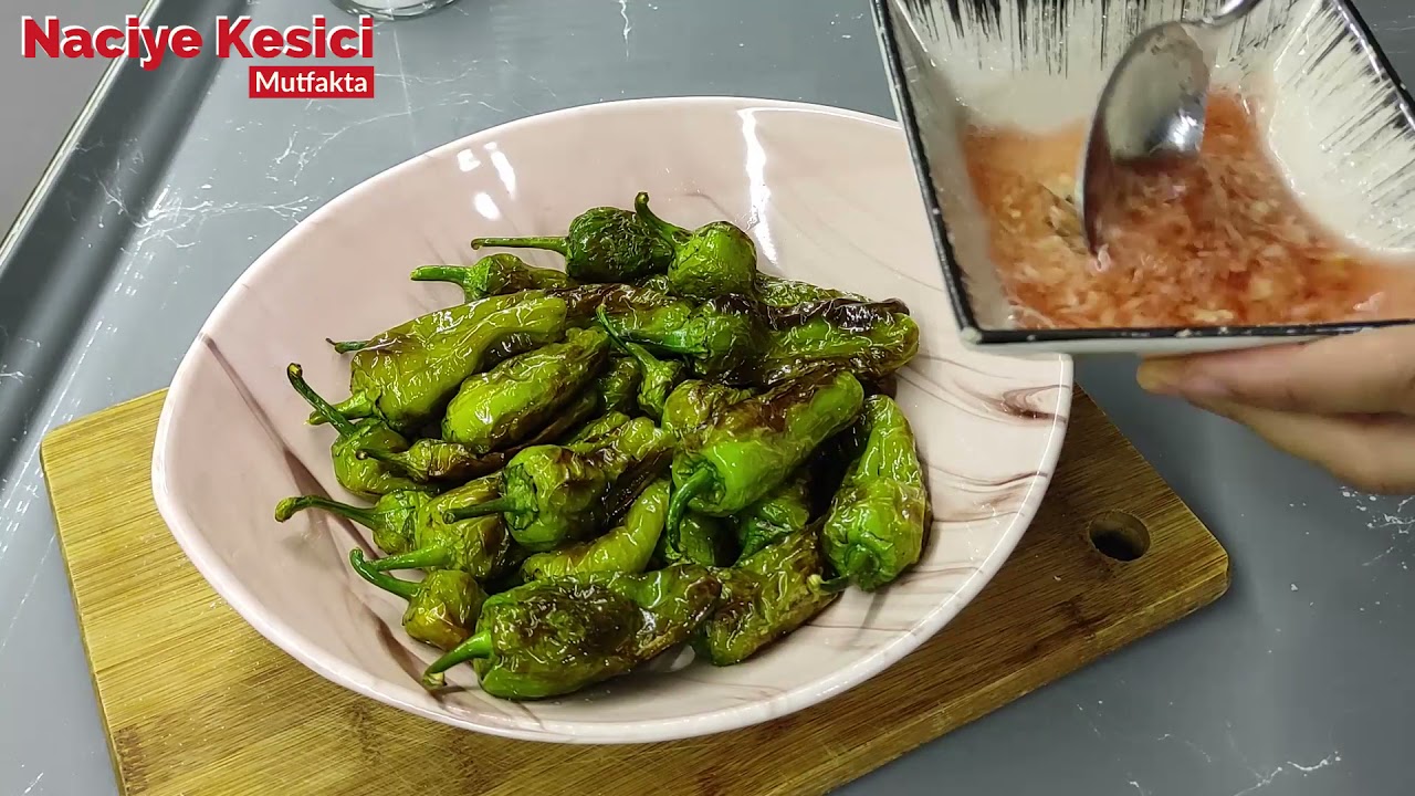 Sarımsaklı Sirkeli Biber – Naciye Kesici – Yemek Tarifleri