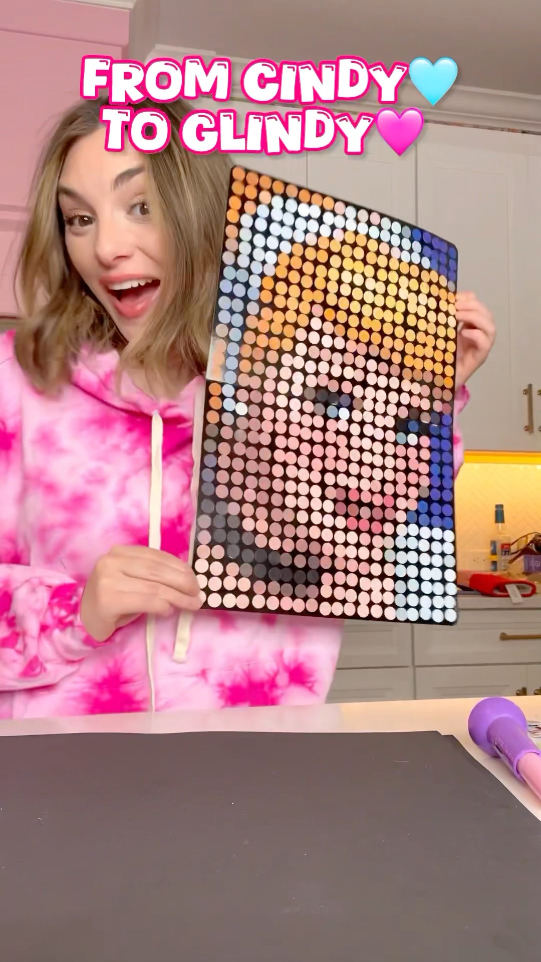 Make this girl into Glinda dot art challenge!? #wicked #art