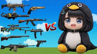 This TaCZ Gun DESTROYS the Guga Gaga Penguin in Minecraft SCP!