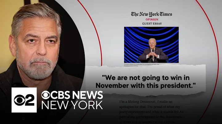 George Clooney joins calls for President Biden to exit the race