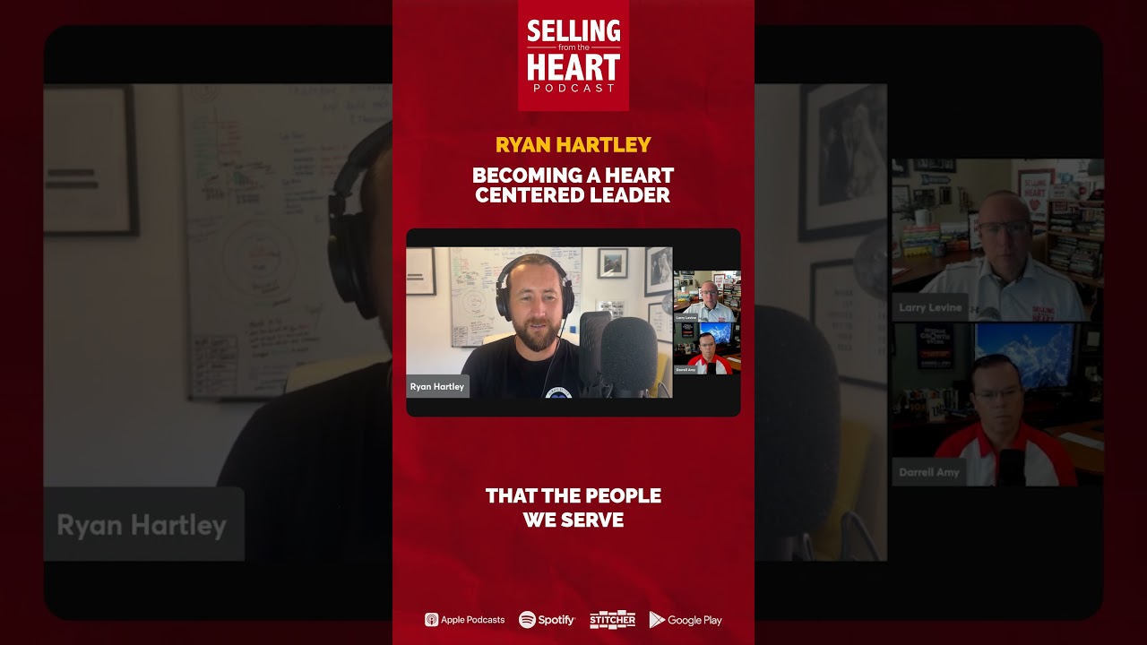 Becoming a Heart Centered Leader with Ryan Hartley - Clip #1 Becoming a Heart Centered Leader with Ryan Hartley - Clip #1