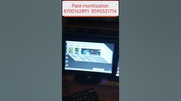 Paid monitization | Get 1k subscribers & 4k watchtime #paidmonitization #smmscript