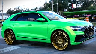 Riding Big Car Show | Florida Classic Weekend 2023 | Orlando, Florida: Big Rims, Donks, Amazing Cars