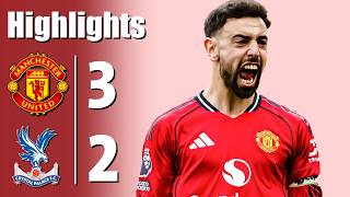 Manchester United vs Crystal Palace 3-2 - All Goals \u0026 Highlights - 2026