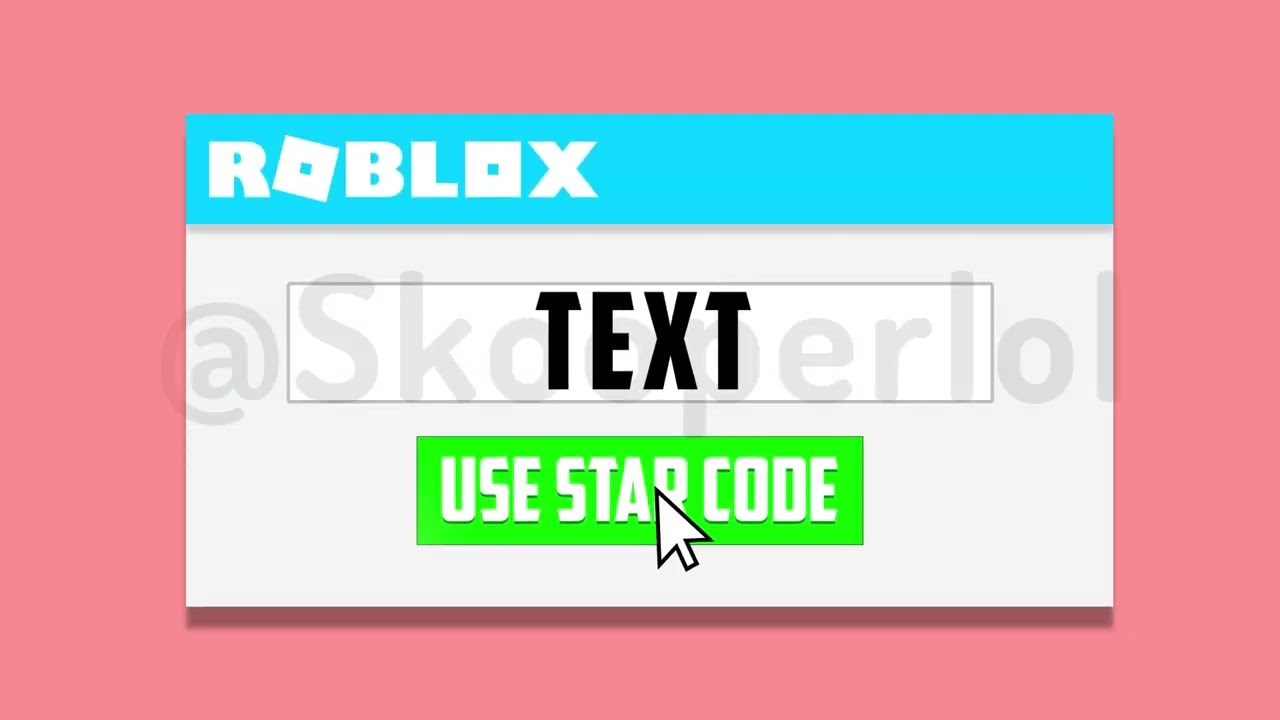 Roblox Star Code Animation Example