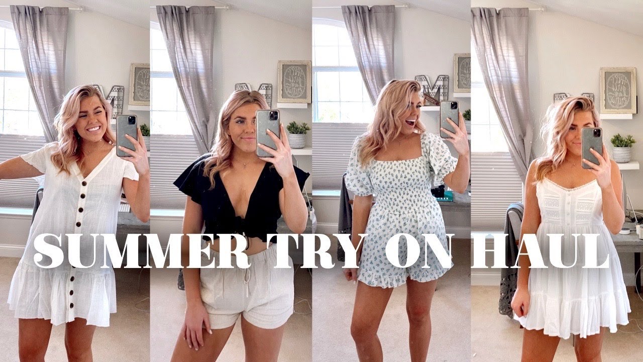 SUMMER TRY ON HAUL! ft. Princess Polly - YouTube