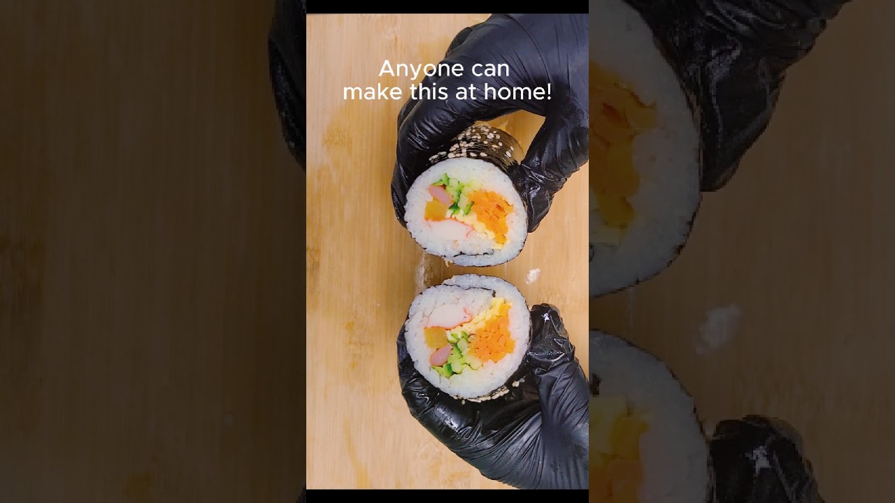 K-FOOD Gimbap | Easy Korean Recipe Anyone Can Make