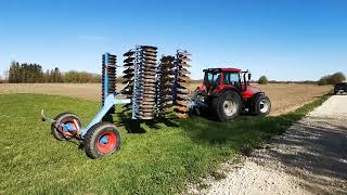 Lemken disc harrow + Valtra