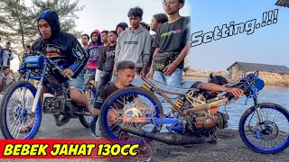 KEREN.!! PENAMPAKAN FIZ R 130CC KESAYANG BENGKEL 43