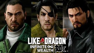 Like a Dragon: Infinite Wealth  Majima, Saejima & Daigo Boss Fight (4K 60FPS)