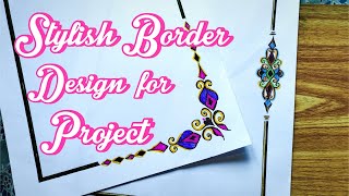 Stylish Border design for project