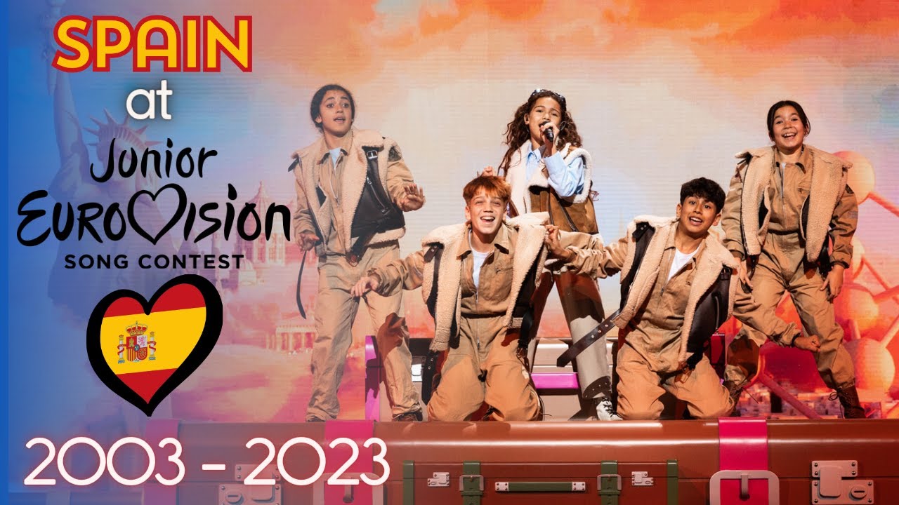 🇪🇦 Spain at Junior Eurovision 2003 - 2023 🇪🇦