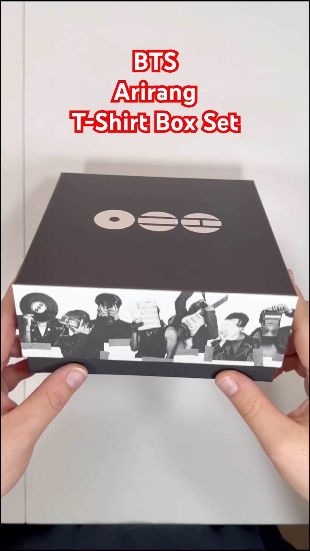 BTS Arirang T-Shirt Box Set #bts #kpopunboxing #kpop - YouTube