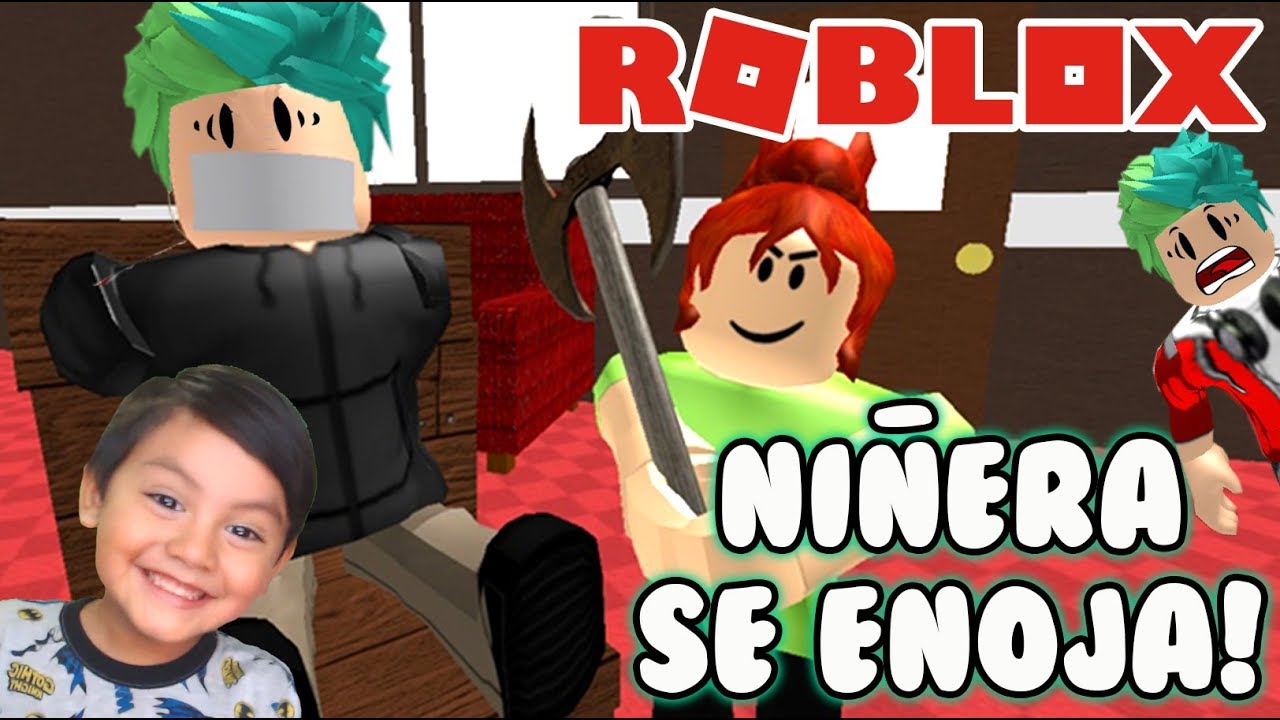 La Ninera Se Enoja Escapa De La Ninera Malvada Juegos Roblox Para Ninos Youtube - escape de casa malbada roblox