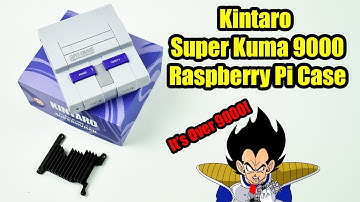 Super Kuma 9000 Raspberry Pi Case with Power And Reset Buttons