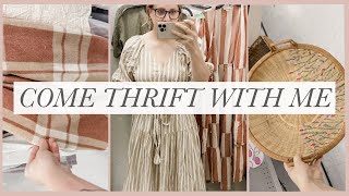 COME THRIFT WITH ME - UPCOMING DIY PROJECTS