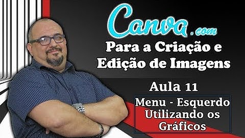 TUTORIAL CANVA - AULA 11 - MENU ESQ. - ELEMENTOS - GRÁFICOS