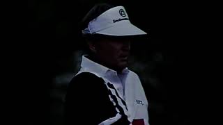 Nick Faldo retains US Masters - 1990