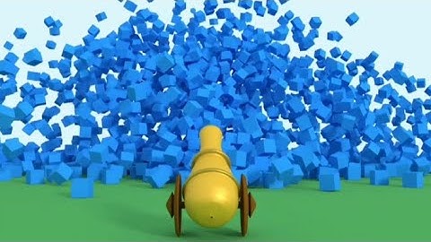 Project#11 : Legend cannon animation l Blender 2.79 l