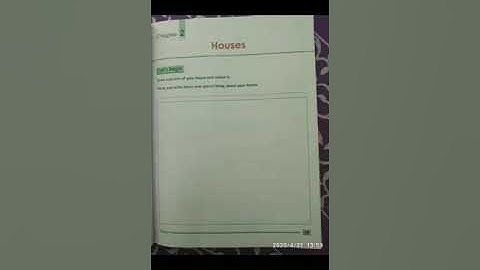 Chapter- 2 (Houses), Subject- EVS, Class- 3 (mylestone volume 1)