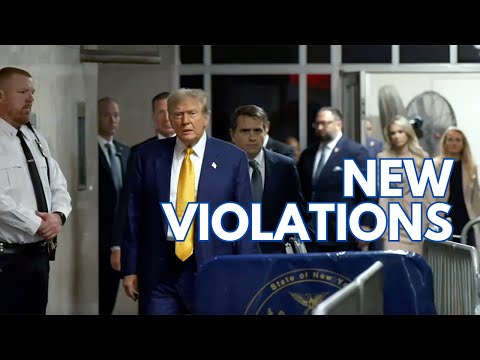 Trump Trial Resumes: Judge Examines New Gag Order Violation