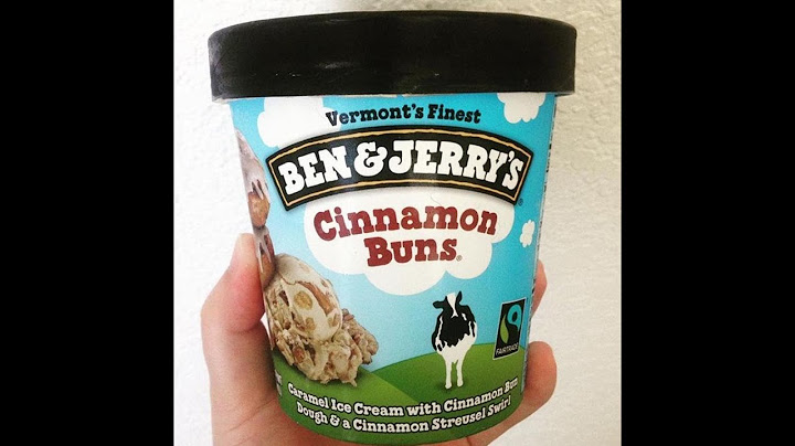 Cinnamon bun ice cream ben and jerrys