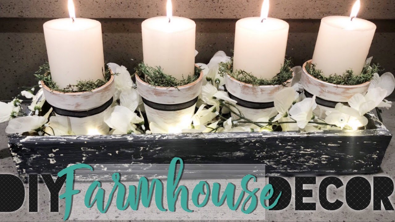 DIY FARMHOUSE DECOR DOLLAR TREE DIY FARMHOUSE DECOR 2019 YouTube