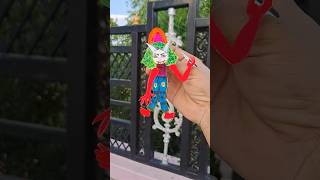 Turning myself into a hanging paper doll  #diy #trending #art #tutorial #hangingpaperdoll #paperdoll