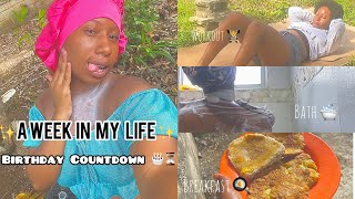 β¨ A Week in My Life | Birthday Countdown, Laundry & Daily Routine π