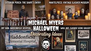 163+ Michael Myers Halloween Decorating Ideas 🎃 Masked Porch Scenes and Glowing Knife Props for 2026 screenshot 3