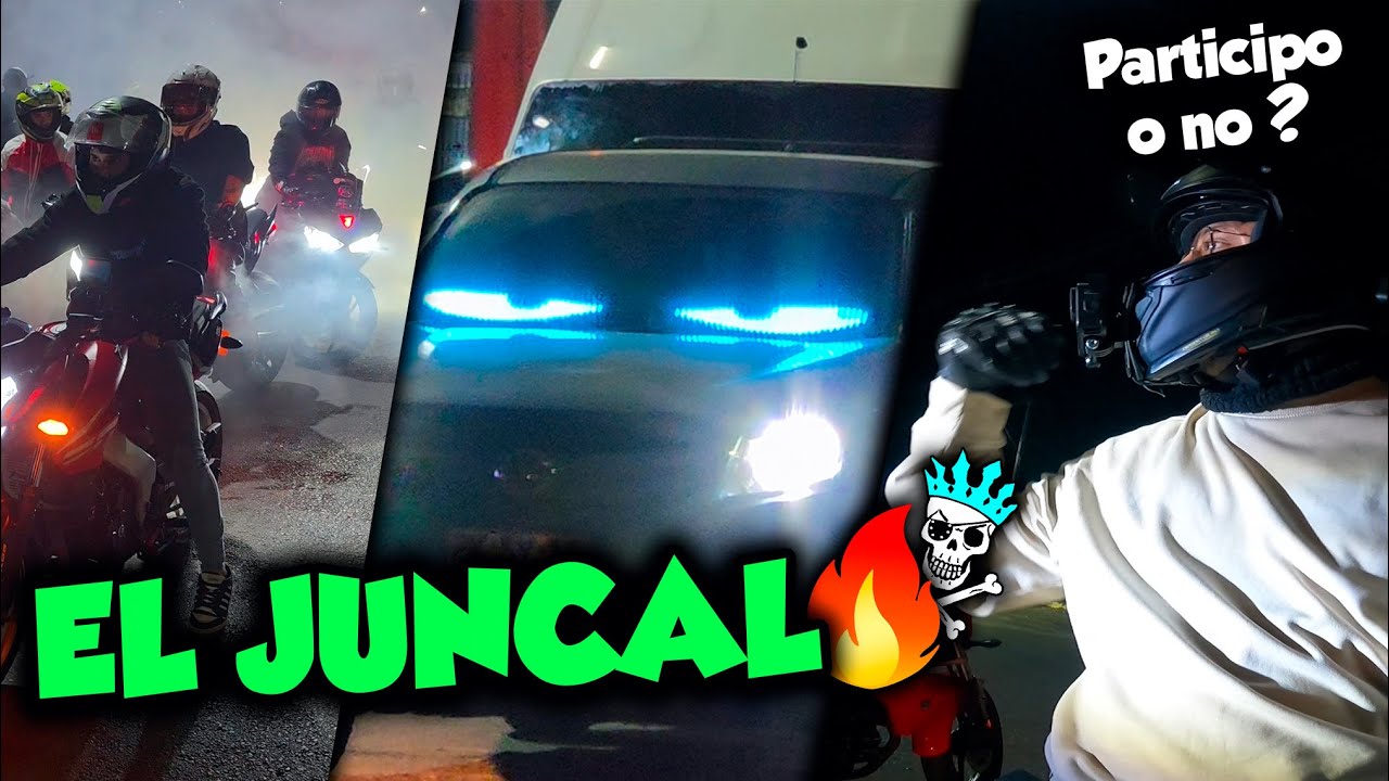 [ Así Son las Carreras en El Juncal🏍️ ] Adrenalina Pura en la Calle / 