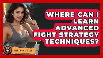 Where Can I Learn Advanced Fight Strategy Techniques? - Fighting Arts Lab