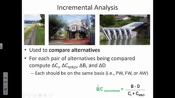 Incremental Benefit-Cost Analysis - ENGR 222 - Class 25 (11 Mar 2020)