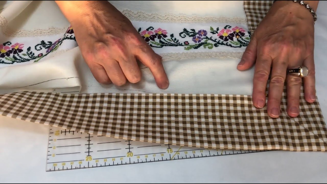 Pervazlı Örtü Nasıl Dikilir? Bölüm 2 | BUGÜN NE DİKSEK