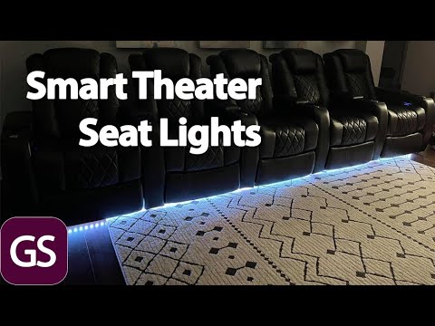 Adding Smart Lighting To Valencia Tuscany Home Theater Seats