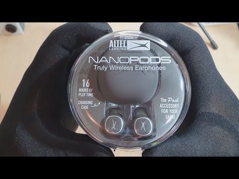 Altec Lansing Nanopods Truly Wireless Earphones Unboxing