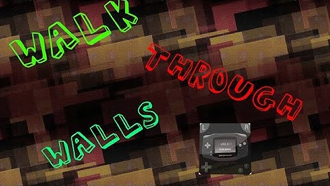 WALK THROUGH WALLS CHEAT !! POKEMON EMERALD