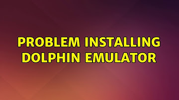 Ubuntu: Problem installing Dolphin emulator