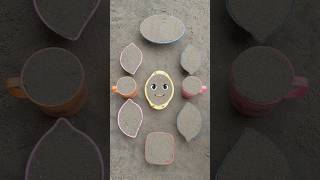 new style beautiful sand art video 🎂 #shortsfeed